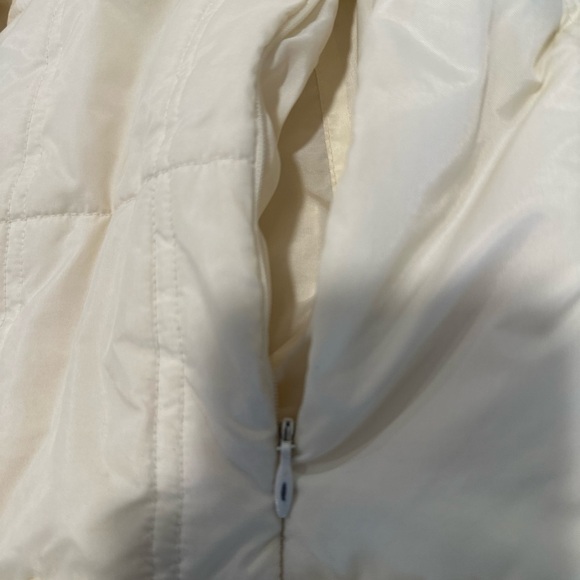 VTG Y2K Def Jam University ‘84 Women’s Sz: XL Cream Full Zip PufferJacket. - Picture 13 of 16